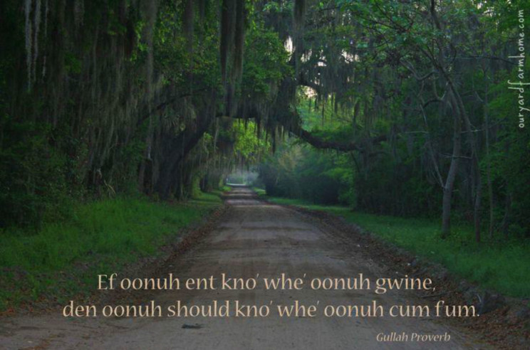 Gullah proverb